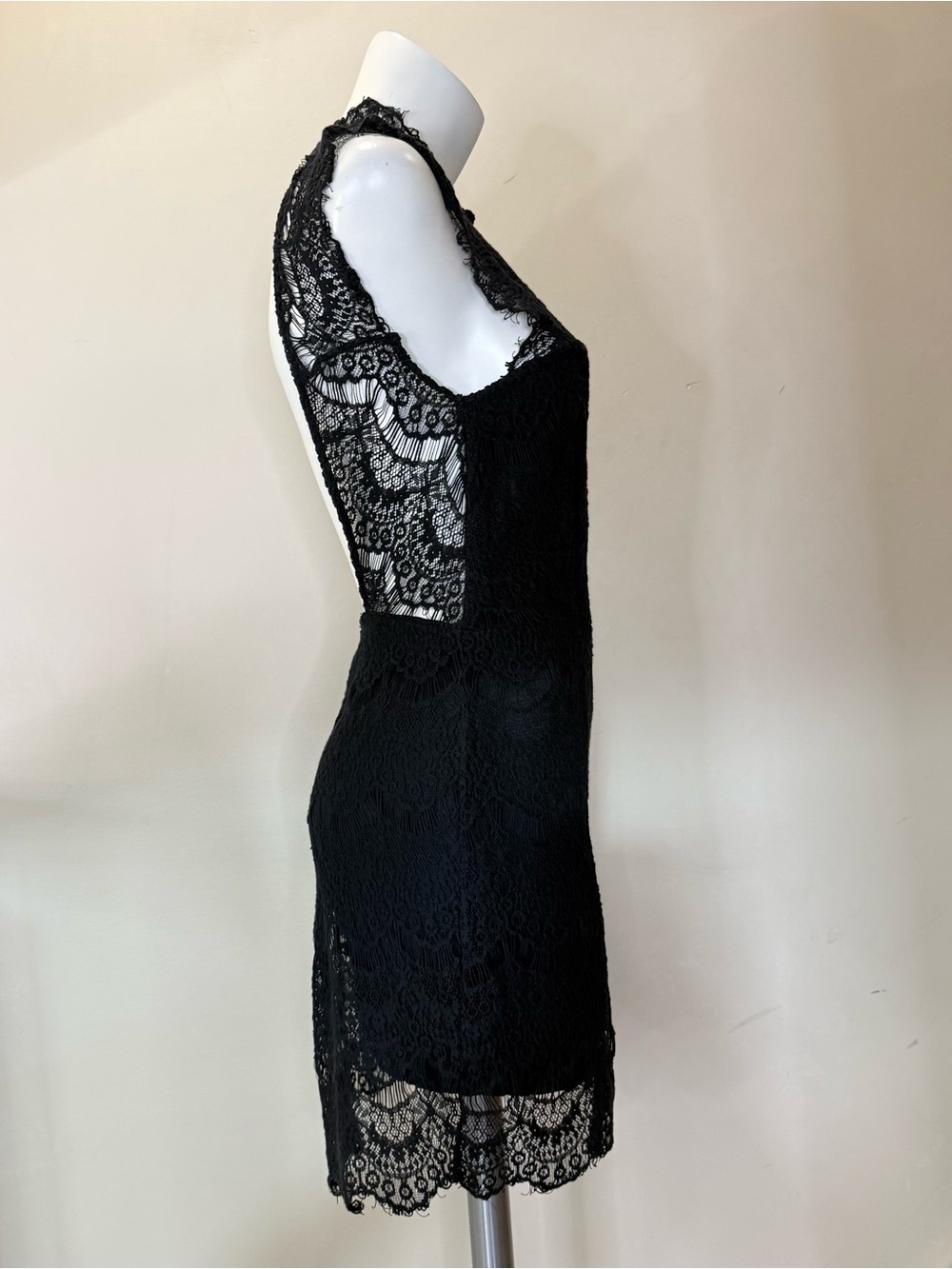 FREE PEOPLE LACE DAYDREAM BODYCON SLIP
DRESS BLACK size Small - Picture 8 of 16